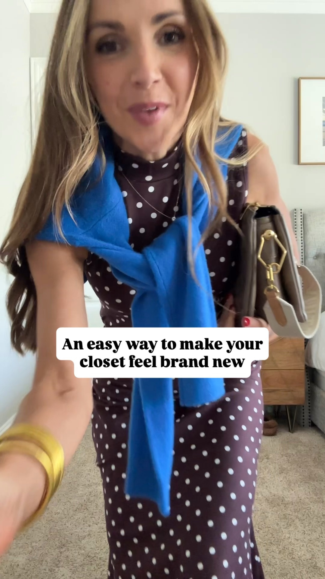 Sunday outfit of the day in this beautiful Amazon dress. I’m wearing a size small. It comes in other colors, but this chocolate brown polkadot is fabulous. Get your true size. ￼

#LTKdayinmylife #LTKgrwm #LTKootd