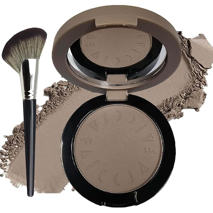 Cool Toned Contour Palette with Mirror, Taupe Grey Contour Powder for Fair Pale Light Cool Toned ... | Amazon (US)