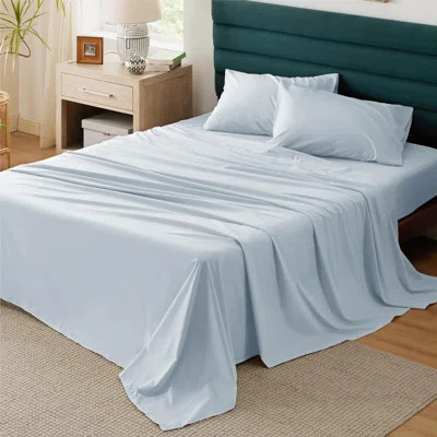 Bedsure 100% Cotton Bed Sheets with Deep Pocket Up to 16 | Wayfair North America