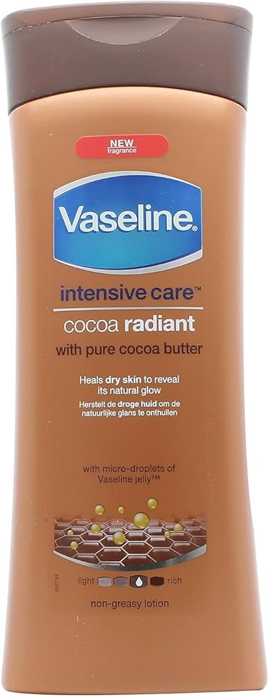 Vaseline Cocoa Butter Deep Conditioning Body Lotion 13.52 oz | Amazon (US)