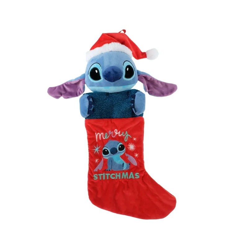 "Lilo & Stitch" Stitch 3D Plush Stocking by Ruz | Walmart (US)