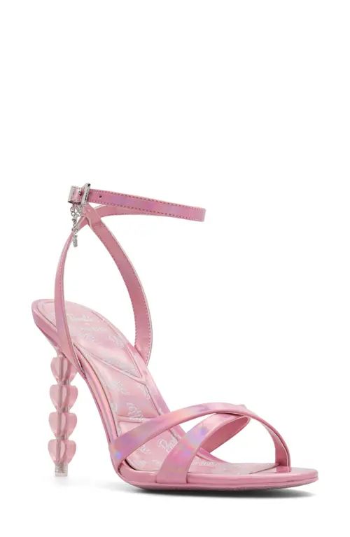 ALDO x Barbie Ankle Strap Sandal in Medium Pink at Nordstrom, Size 9 | Nordstrom