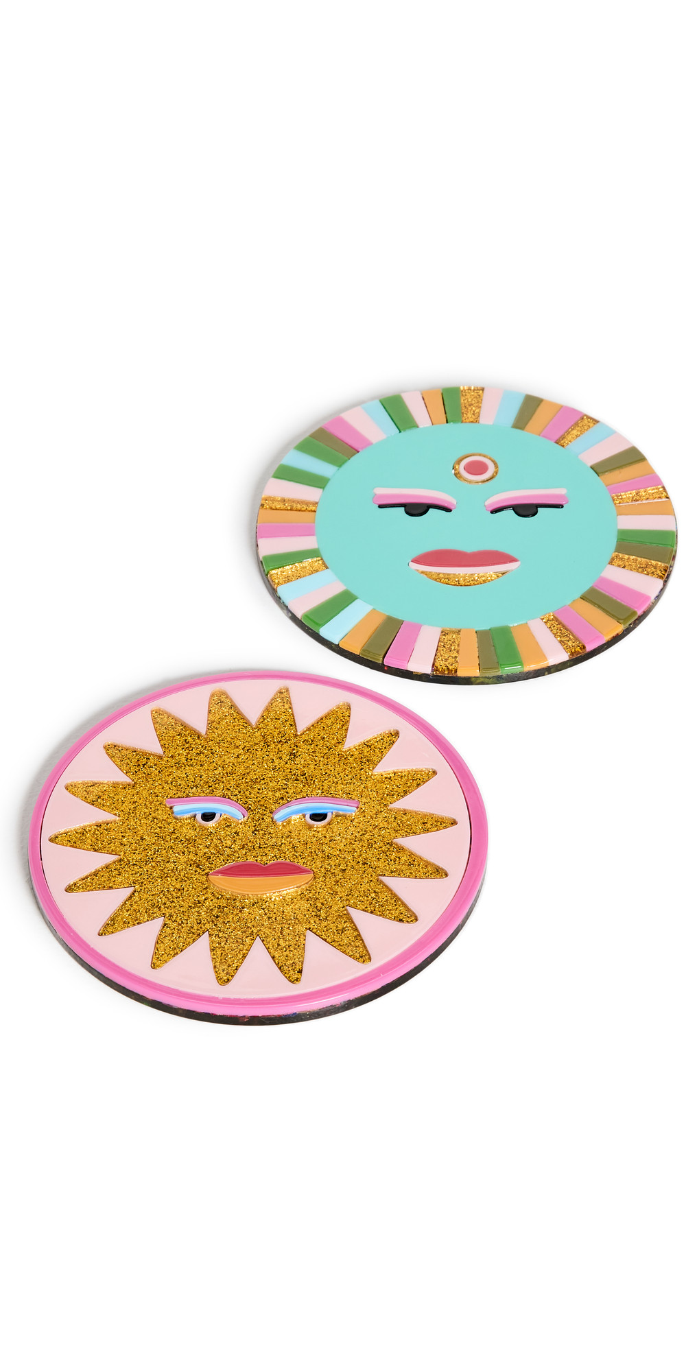 CeliaB Glass Coaster Set of 2 | SHOPBOP | Shopbop