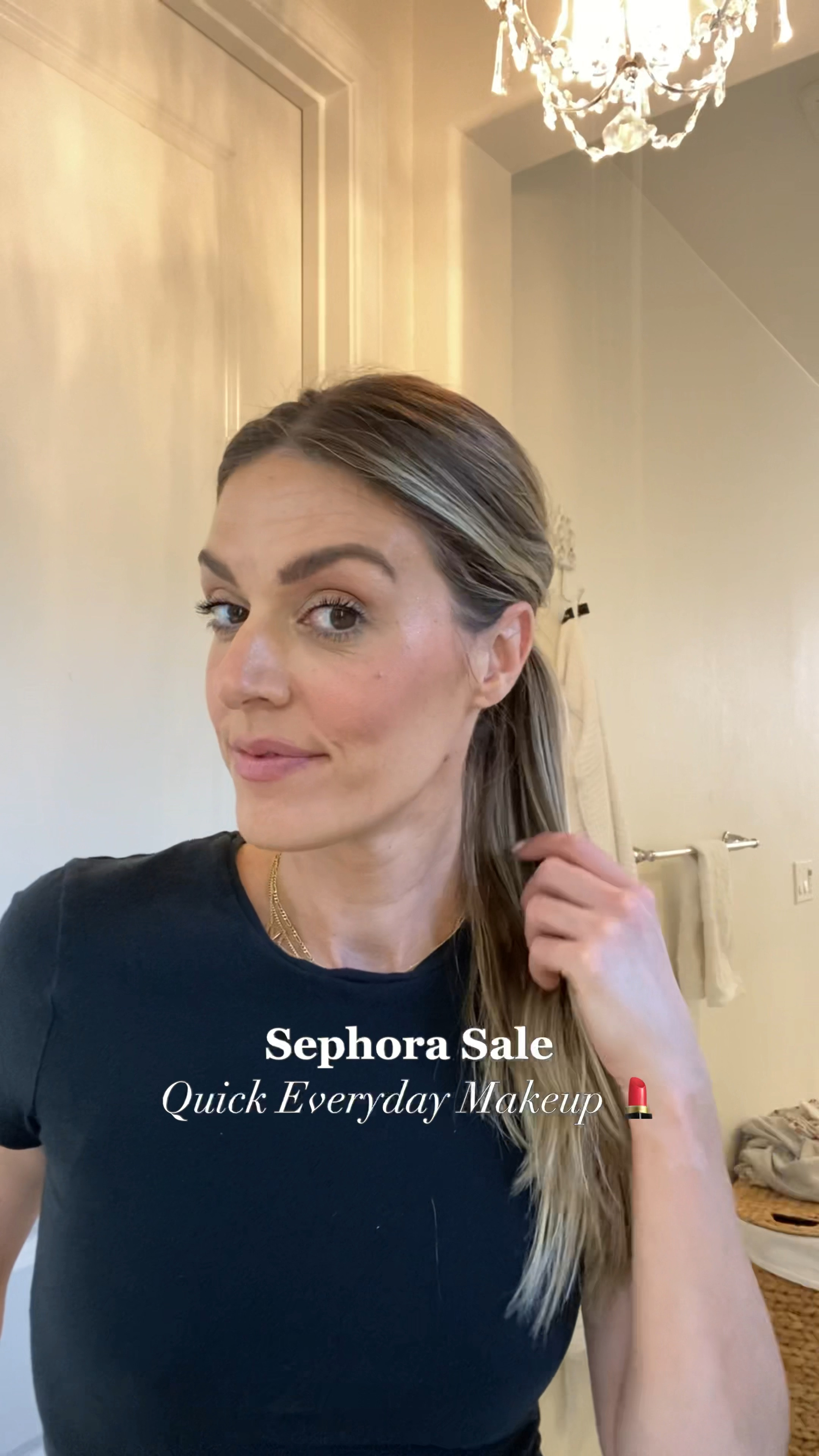 Quick everyday makeup look 👍🏼 This is my goto when I want to feel put together, but don’t have a lot of time which is pretty much daily 😂 Mom life! Everything I’m showing is a part of the Sephora sale!

• Saie Glowy Super Gel in Sunglow 
• Haus Labs foundation shade 230 Light medium cool
• Patrick Ta Blush in Shes blushing 
•Charlotte Tilbury lip pencil in Pillow Talk 
• Tarte Maracuja Lip Balm in grapefruit

Sephora sale, makeup faves, foundation, liquid blush, mascara, lipstick, lip liner, lip gloss, everyday makeup, natural makeup, summer makeup, fall makeup, spring makeup, winter makeup, mom makeup, everyday makeup, easy makeup, quick makeup, daytime makeup, nature makeup 

#LTKxSephora #LTKbeauty #LTKsalealert