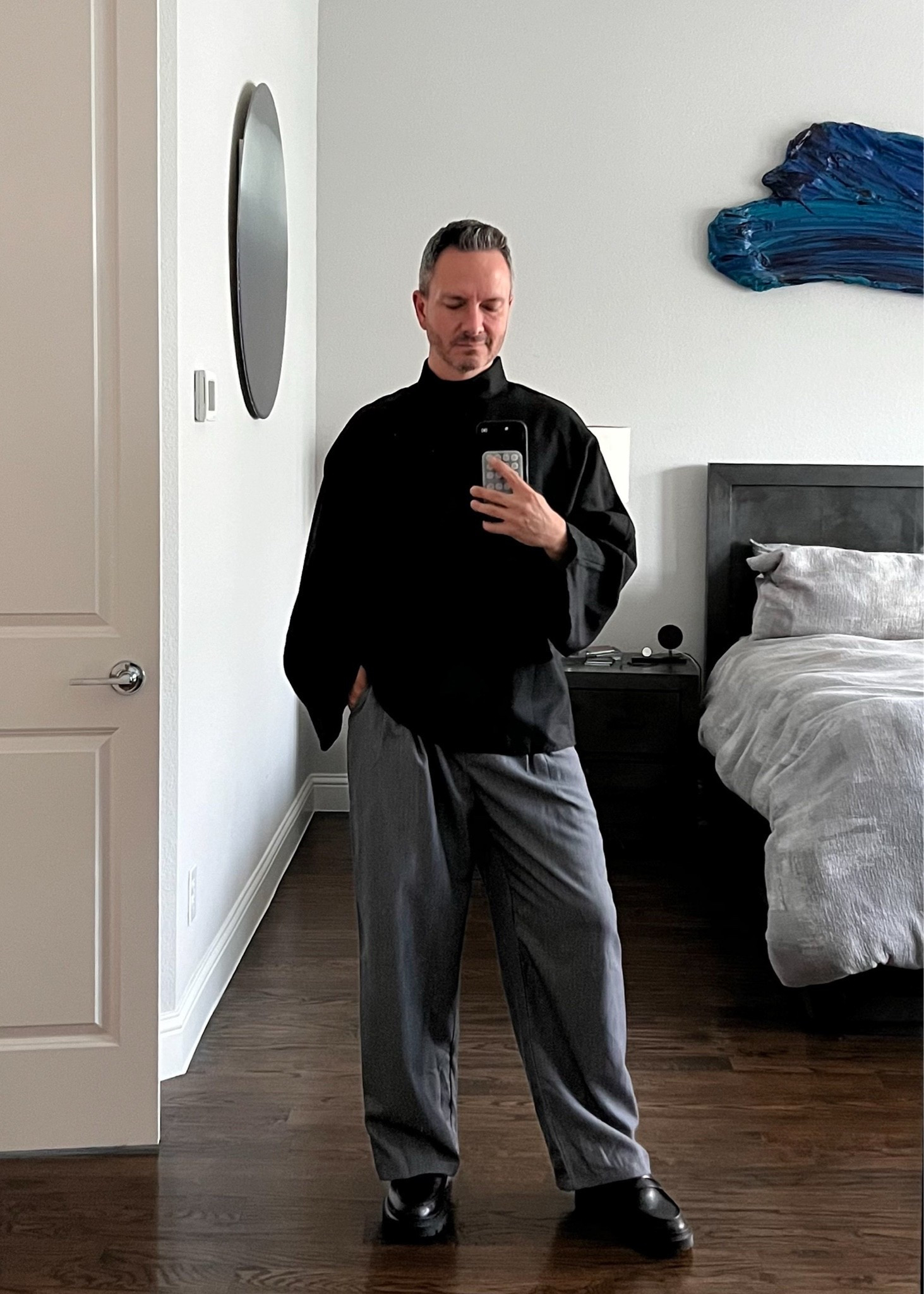 Heading out to a restaurant opening in Dallas so that I would wear something a slightly more elevated yet classic colors

#LTKootd #LTKMens #LTKOver40
