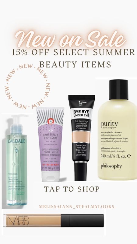 SALE! 15% off beauty 

#LTKfindsunder50 #LTKbeauty #LTKsalealert