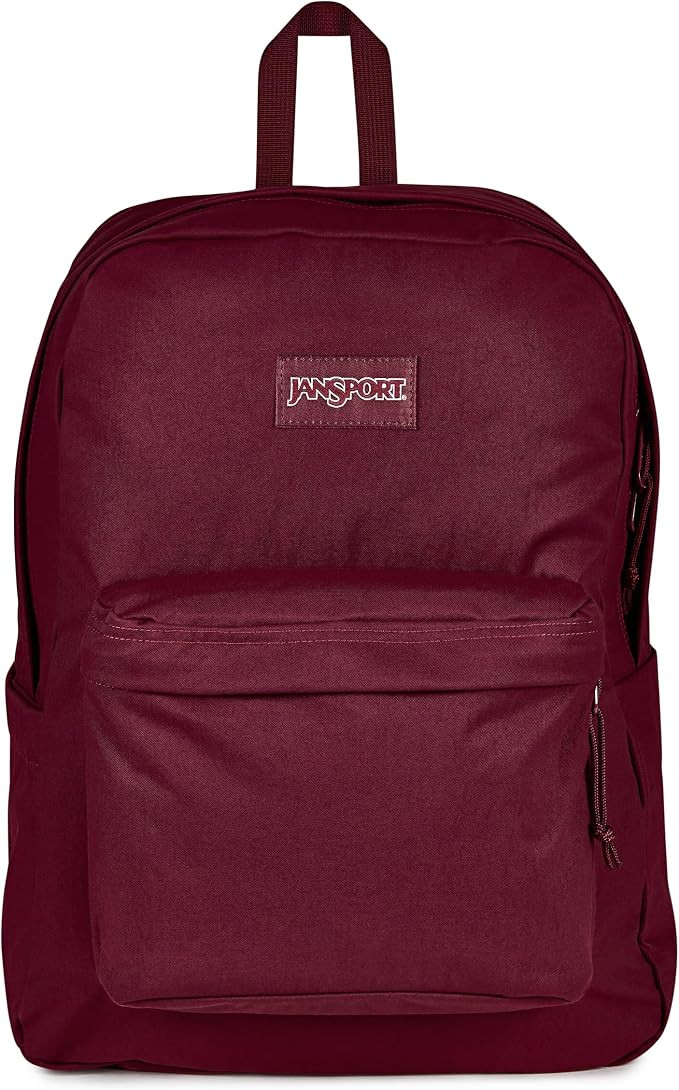 JanSport Unisex, Superbreak® Plus FX, Cherry Lacquer, One Size | Amazon (US)