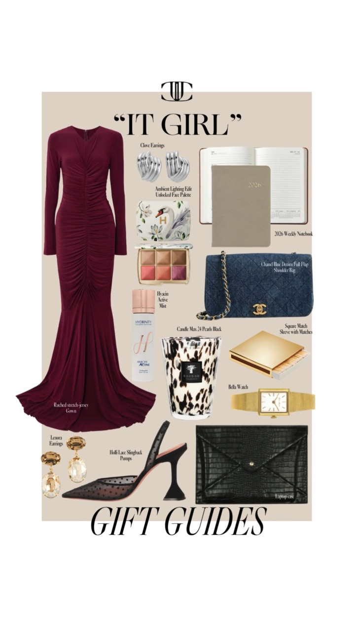 ✨ The Elevated “IT Girl” Gift Guide is HERE! ✨
My curated edit of luxe essentials, timeless accessories, and chic little indulgences for every modern trendsetter on your list. This is one of my favorite seasonal guides to create each year — think elevated neutrals, rich textures, and the most giftable pieces of the season.

You can shop everything from this guide on jcathell.com and on my LTK for easy holiday browsing. 🎁💫

Whether you’re looking for statement accessories, cozy winter staples, or the perfect beauty gifts, this guide has something for every style-lover in your life.

Save + share for your holiday shopping!
#GiftGuide #HolidayGiftGuide #ITGirlStyle #ChicGifts #TrendingGifts #LuxuryGiftGuide #HolidayStyle #GiftsForHer #JCInsider #JessicaCathell #ShopWithMe #FashionGifts #GiftIdeasForHer #HolidayShopping2025 

#LTKHoliday #LTKCyberWeek #LTKHoliday #LTKOver40