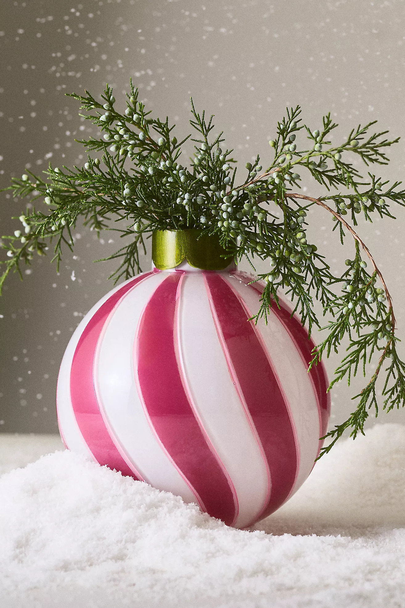 Holiday Round Ornament Vase | Anthropologie (US)