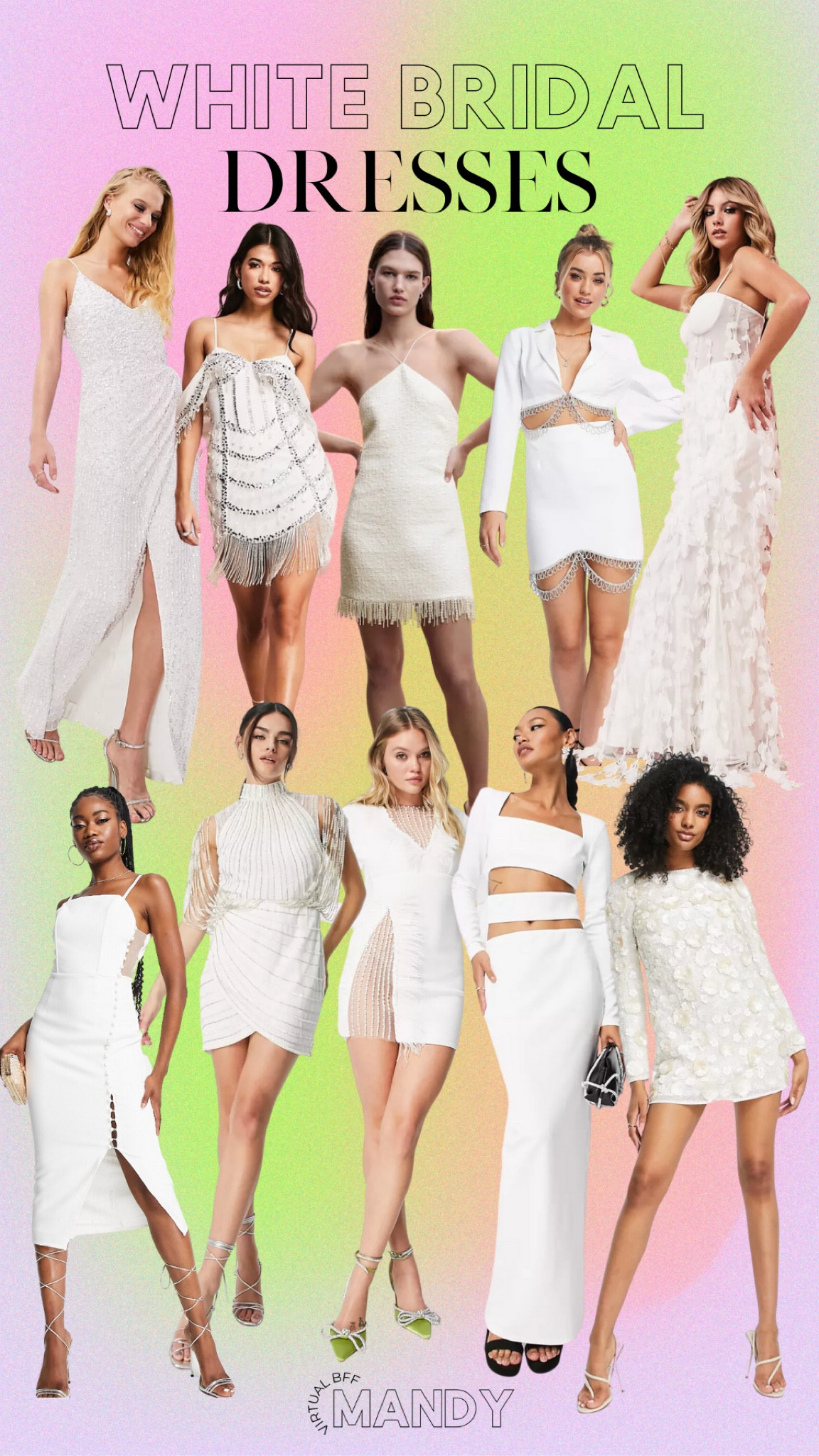 White dress / white dresses / bridal dress / bachelorette dress / bachelorette party dress / dress for the bride / bride dress / asos dress / bridal fashion 

#LTKFind #LTKstyletip #LTKwedding