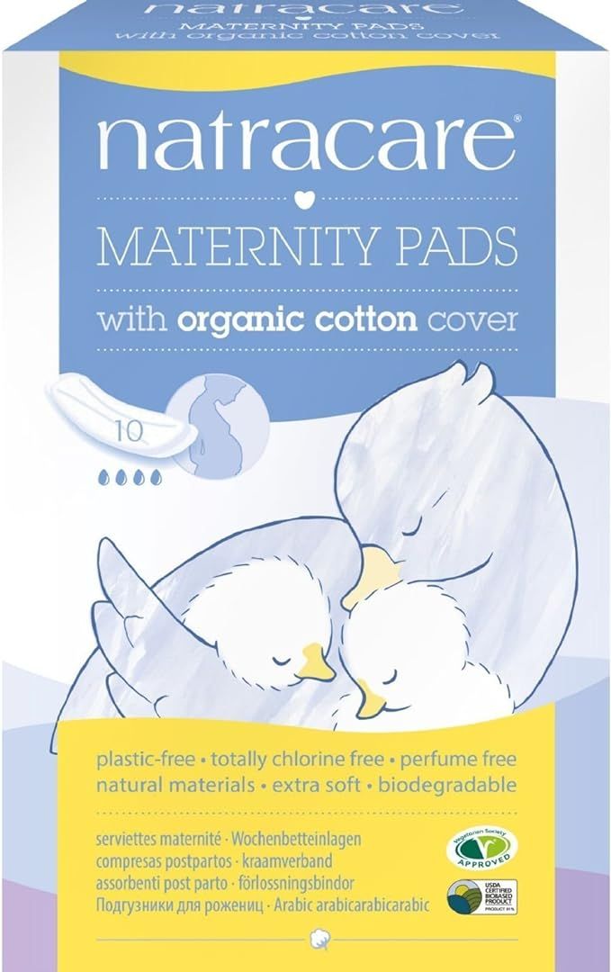 Natracare Organic Maternity Pads - 10s (Pack of 3) | Amazon (US)