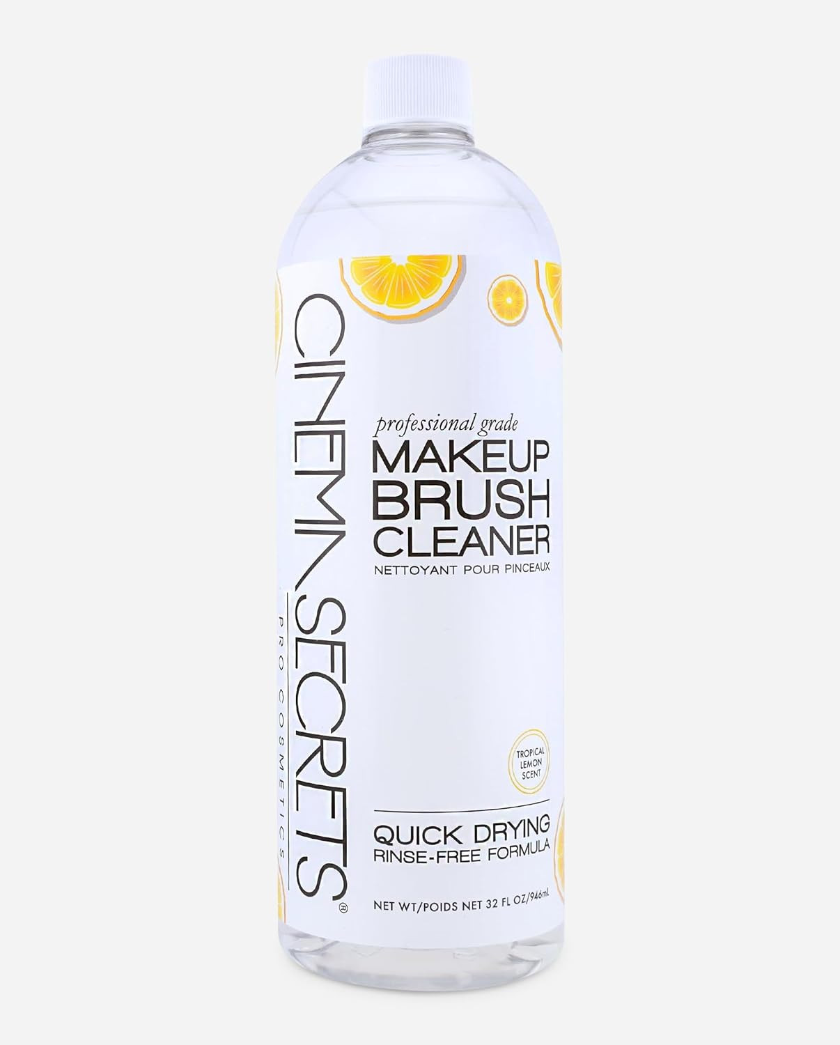 Cinema Secrets Professional Makeup Brush Cleaner, Lemon (32 Fl Oz (Pack of 1)) | Amazon (US)