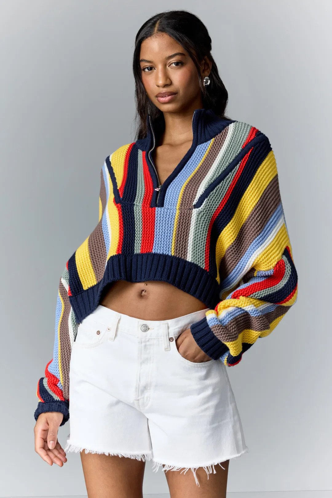 Striped Hampton Sweater | Rent the Runway