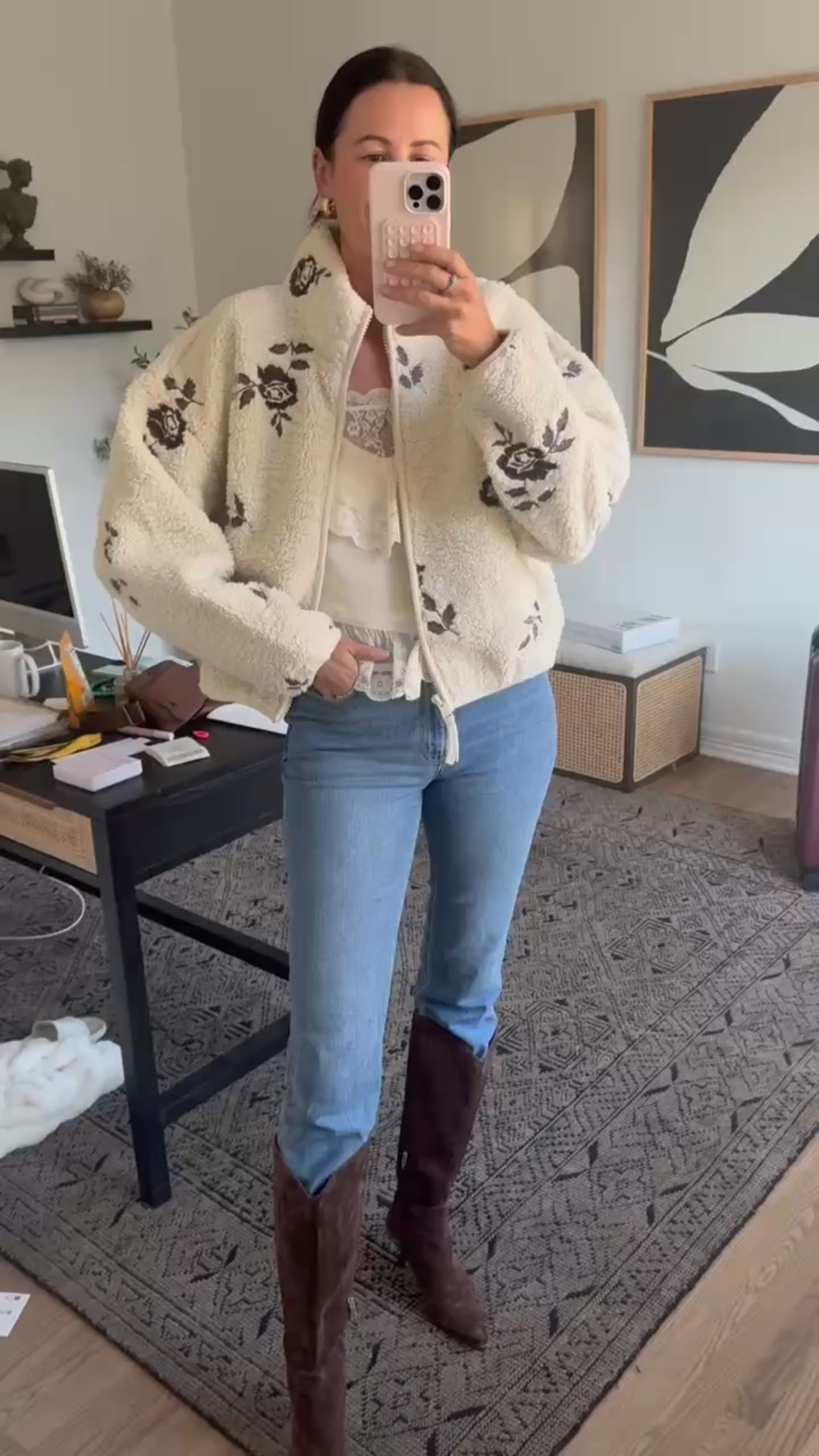 My outfit for a concert featuring all Abercrombie items that are now on sale! Jacket is about half off, Camino on sale and so are the jeans, plus code DENIMAF saves you an extra 15% on everything! 

#LTKSaleAlert #LTKgrwm #LTKootd