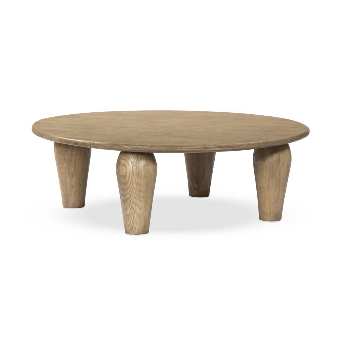 Play up proportions. Shapely, substantial legs support a slim, rounded tabletop for a global, org... | Wayfair North America
