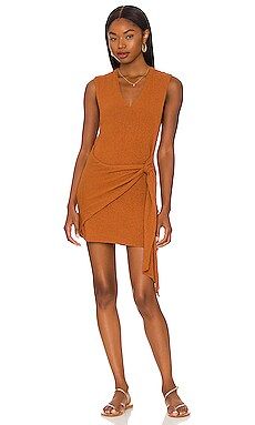 Free People Poppy Sweater Mini Dress in Sienna from Revolve.com | Revolve Clothing (Global)