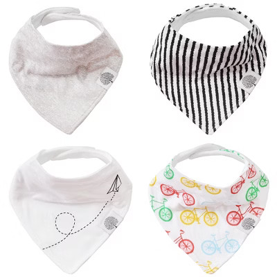 Parker Baby Co. Bandana Drool Bibs 4 Pack | Target