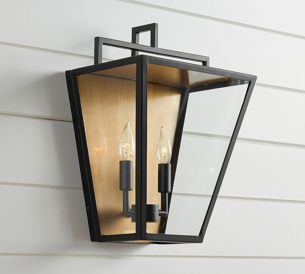 Prescott Outdoor Metal Sconce (15") | Pottery Barn (US)