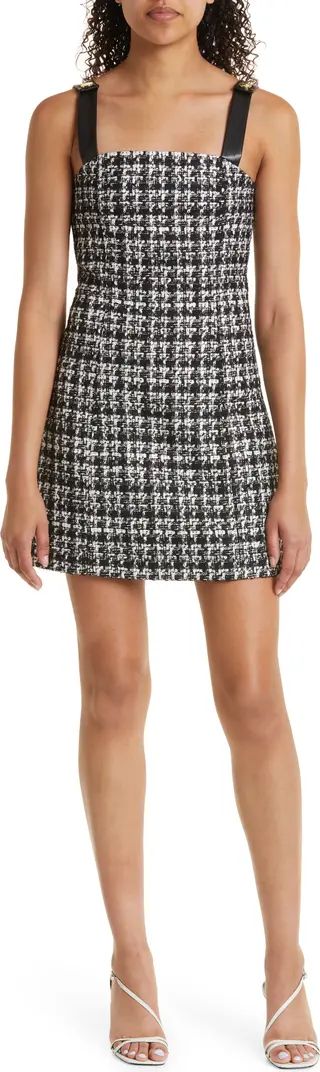 Alice + Olivia Bonita Tweed A-Line Dress | Nordstrom | Nordstrom