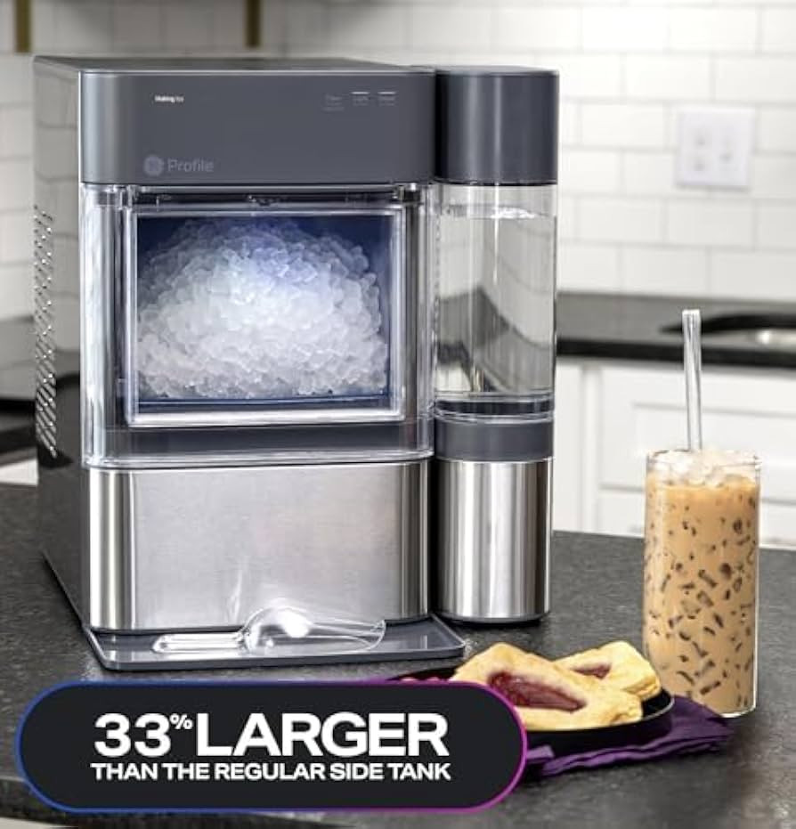 GE Profile Opal 2.0 XL with 1 Gallon Tank, Chewable Crunchable Countertop Nugget Ice Maker, Scoop... | Amazon (US)