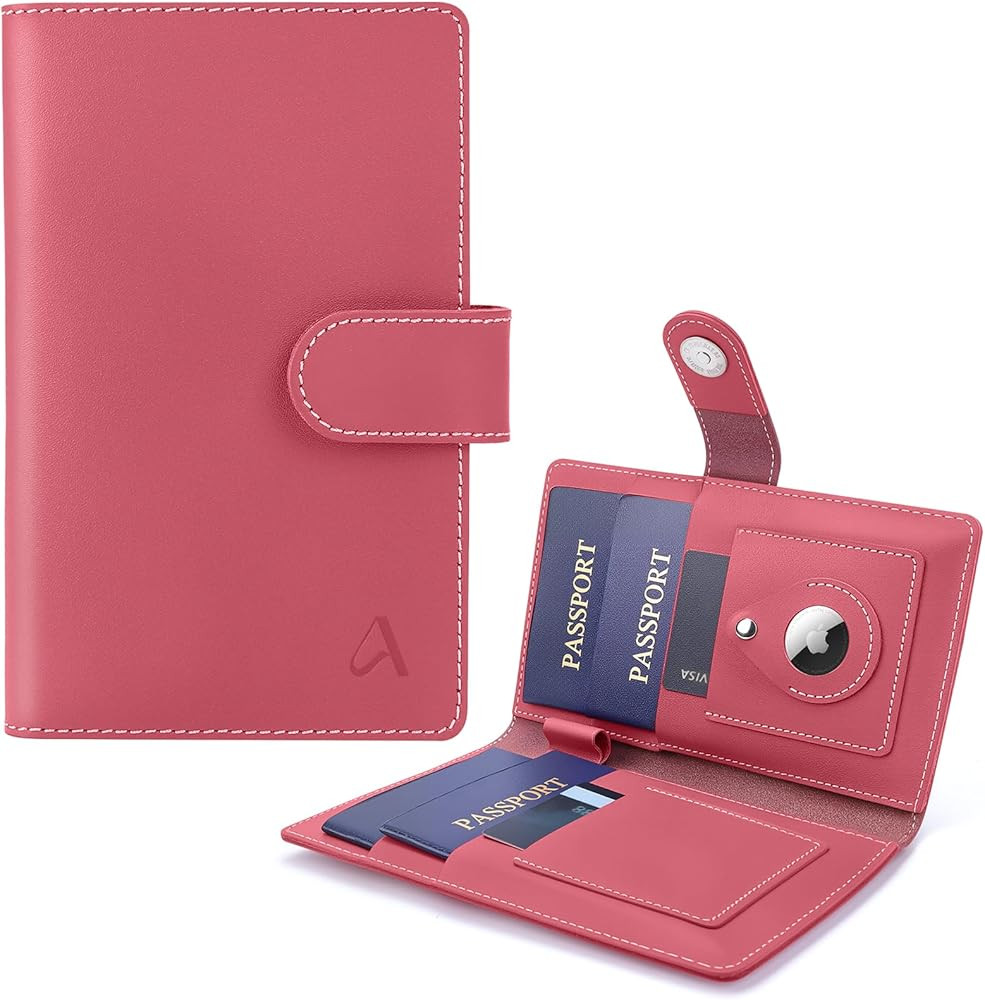ALLIVE passport holder for travel family of 4, RFID Blocking Passport Wallet Document Organizer f... | Amazon (US)
