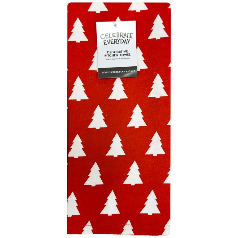 Tree Pattern Decorative Kitchen Towel | Walmart (US)