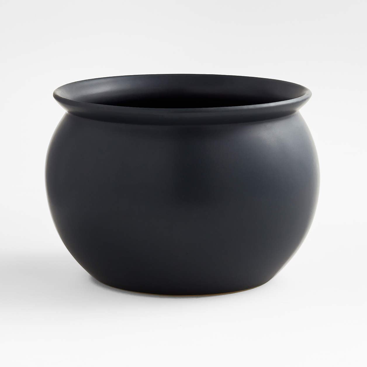 Large Cauldron Halloween Ceramic Serving Bowl | Crate & Barrel