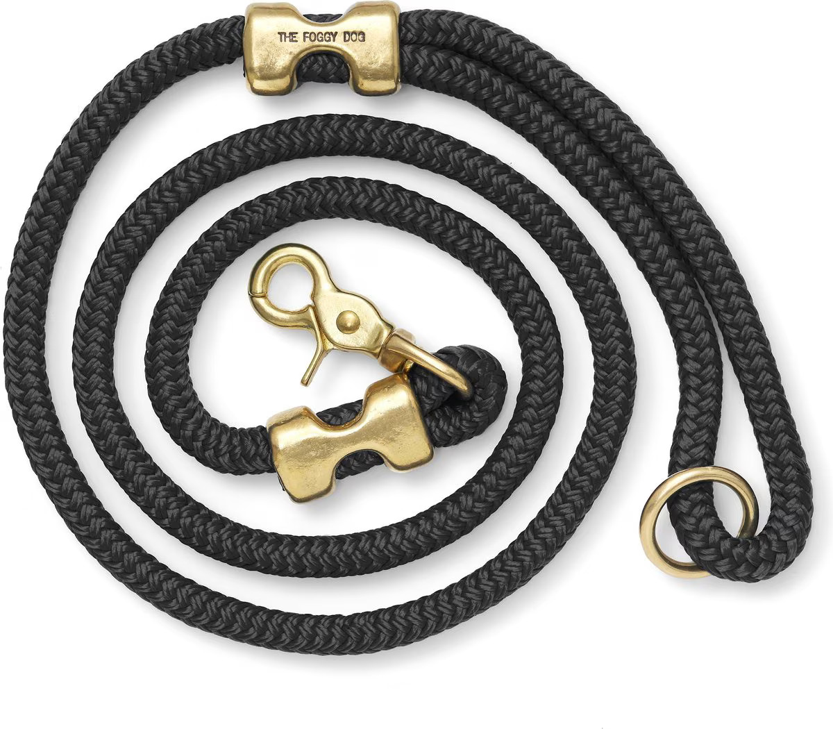 The Foggy Dog Onyx Marine Rope Dog Leash, 5-ft long, 3/8-in wide | Chewy.com