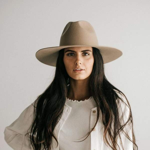 Emma - Stiff Brim Fedora | Gigi Pip