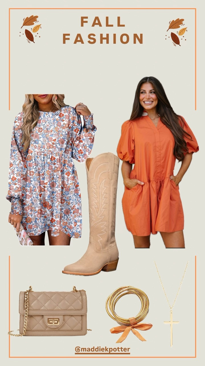 cute + trendy dresses to help transition to fall even though it will be 75 degrees outside 🤪 

love both of these dresses paired with some boots 

#LTKFindsUnder100 #LTKSeasonal #LTKStyleTip