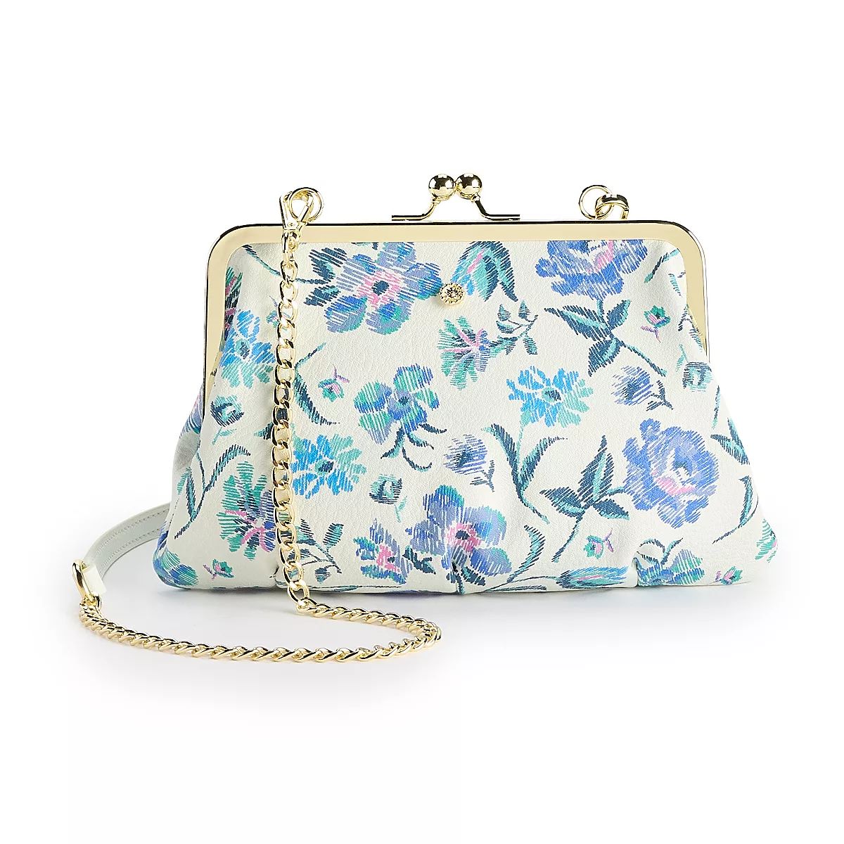 LC Lauren Conrad Frame Clutch Crossbody Bag | Kohl's