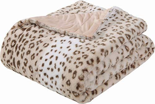 SEDONA HOUSE Faux Fur Throw Blanket - Super Soft Fuzzy Faux Fur Cozy Warm Fluffy Beautiful Plush ... | Amazon (US)