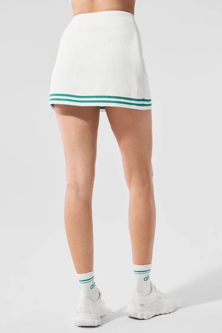 Tennis Club Sweater Knit Skirt | Alo Yoga (US)