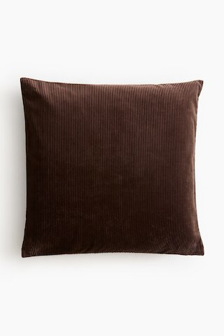 H & M - Corduroy cushion cover - Brown | H&M (UK, MY, IN, SG, PH, TW, HK)
