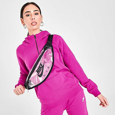 Nike Heritage Fanny Pack in Clear/Black | Finish Line (US)