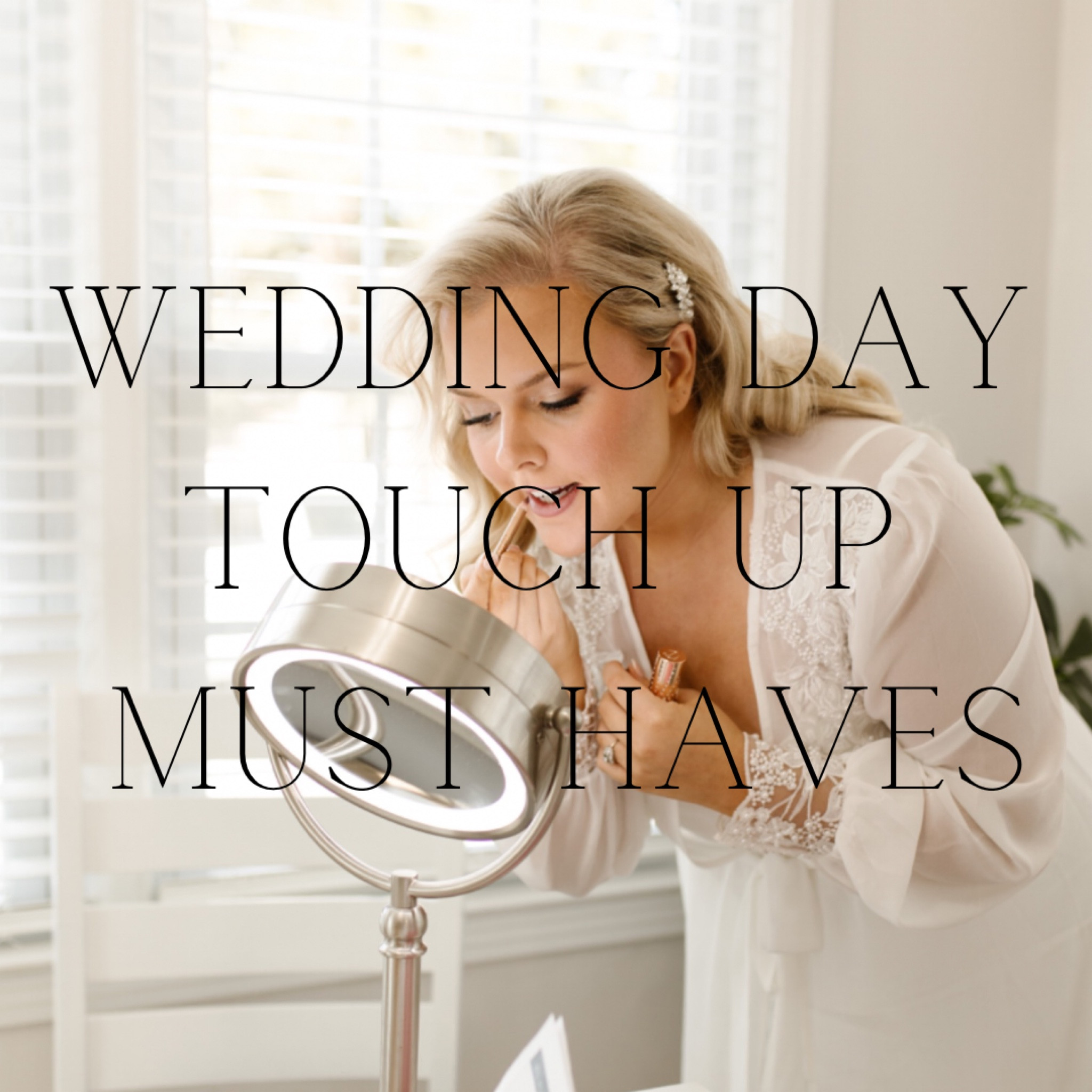 Everything you’ll need in case you need a little touch up on wedding day!

#LTKwedding #LTKfindsunder50 #LTKbeauty