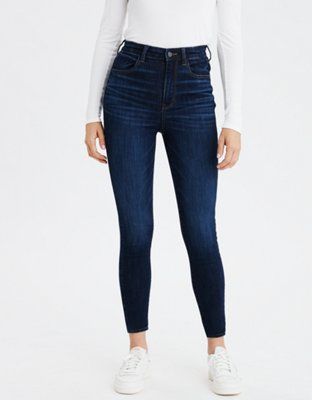 AE Ne(x)t Level Highest Waist Jegging Crop | American Eagle Outfitters (US & CA)