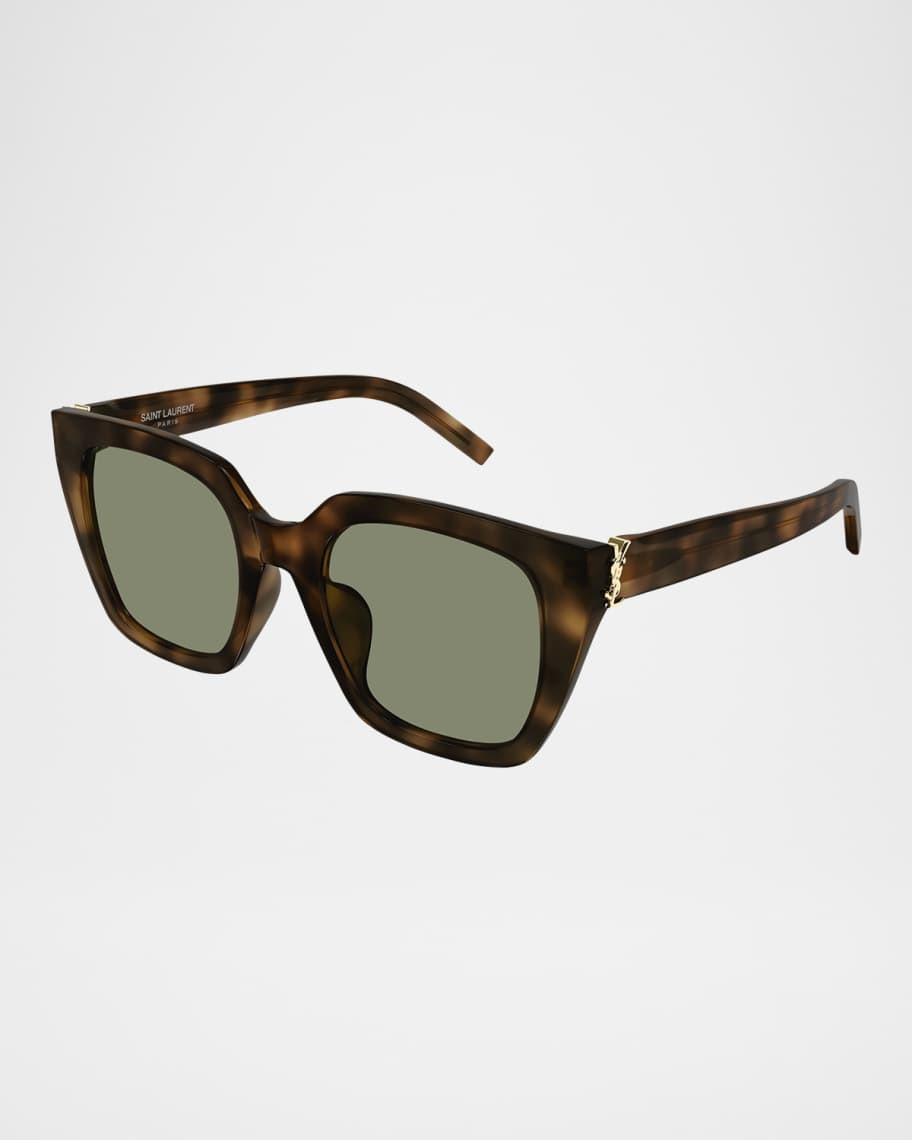 Saint Laurent YSL Acetate Cat-Eye Sunglasses | Neiman Marcus