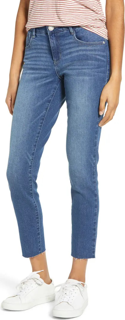 Ab-Solution Raw Hem Ankle Skinny Jeans | Nordstrom