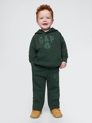 Gap × Disney Baby Vintage Soft Mickey Mouse Logo Sweatpants | Gap (US)