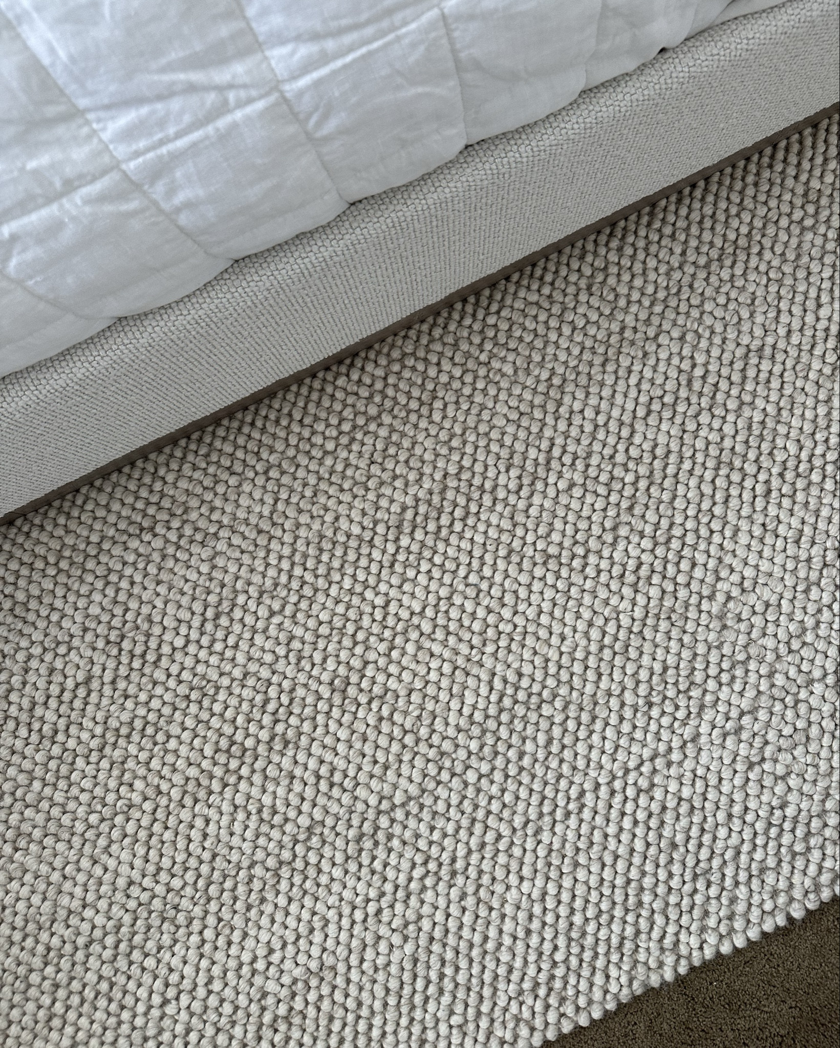 I searched high and low for the best affordable wool/cotton rug with texture and warmth. This is it! I would say it’s my most favorite rug I’ve ever had in our homes!

Neutral rugs, textured rugs, coastal rugs, earthy rugs, soft rugs, beige rugs, light rugs, perfect rug, bedroom rug

#LTKHome