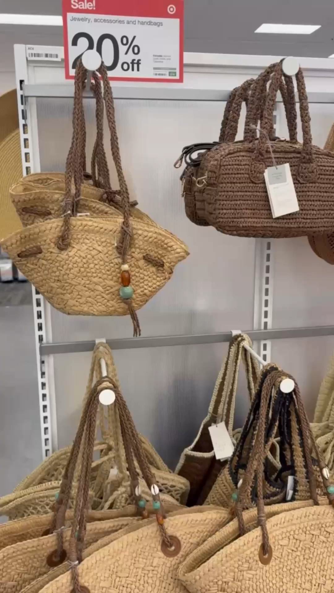 Lots of bags for summer on sale this week at Target. Save 20% on these straw bags. Perfect for carrying all your essentials. 

#Targetsummer #summerbag

#LTKMothersDay #LTKSaleAlert #LTKSeasonal