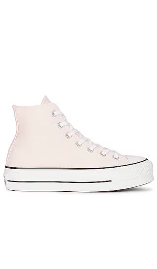 Chuck Taylor All Star Lift Sneaker in Decade Pink, White, & Black | Revolve Clothing (Global)