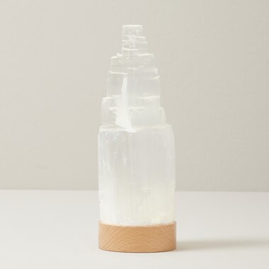 USB SELENITE LAMP | Indigo (CA)