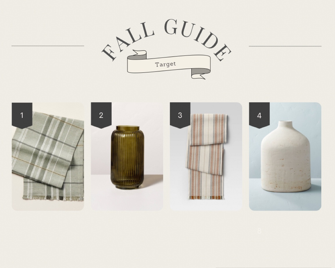 Table favorites from Target fall decor 

#LTKSale #LTKSeasonal #LTKhome