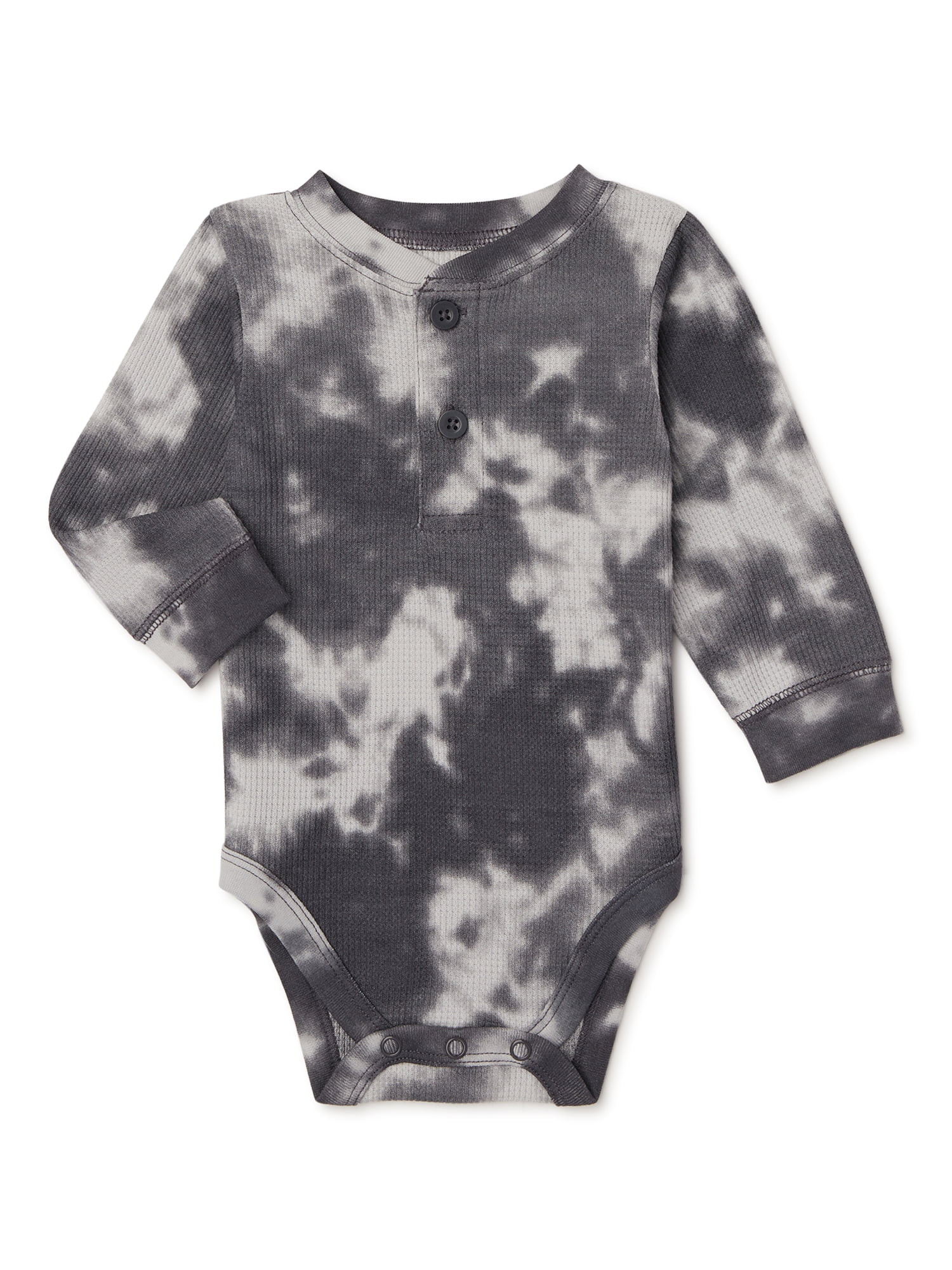 Garanimals Baby & Toddler Boys Henley Bodysuit, Sizes 0M-24M | Walmart (US)