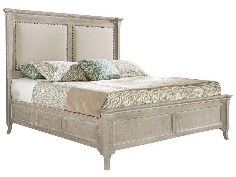 Natalia King Upholstered Panel Bed | Wayfair North America
