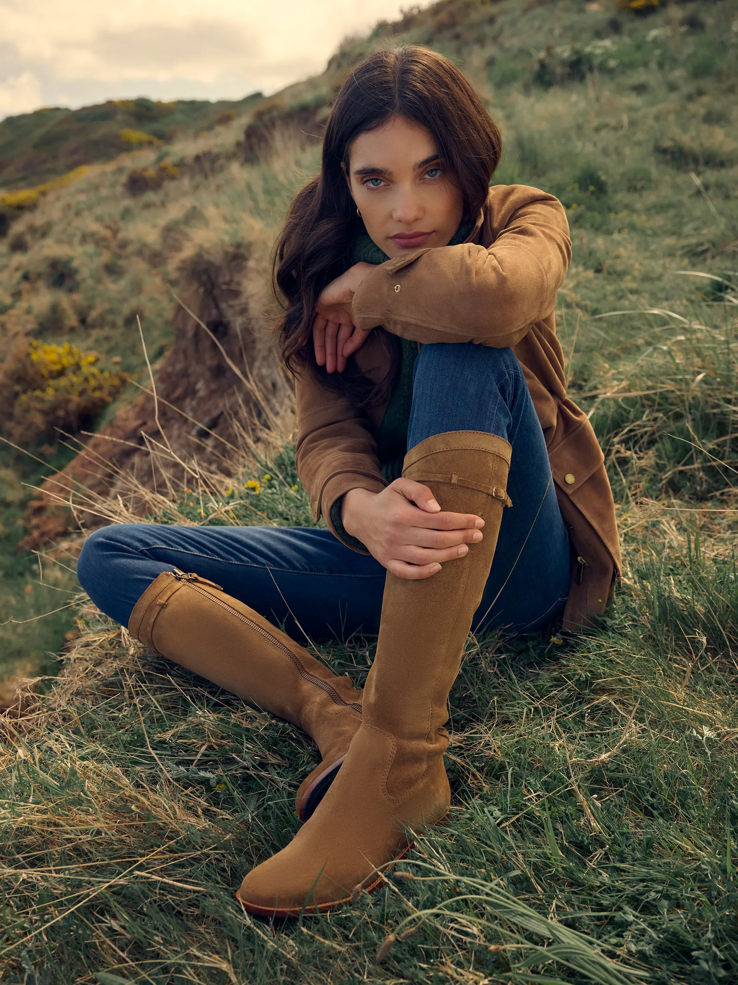 Kimberley - Women's Boots - Tan Suede | Fairfax & Favor | Fairfax & Favor (UK)