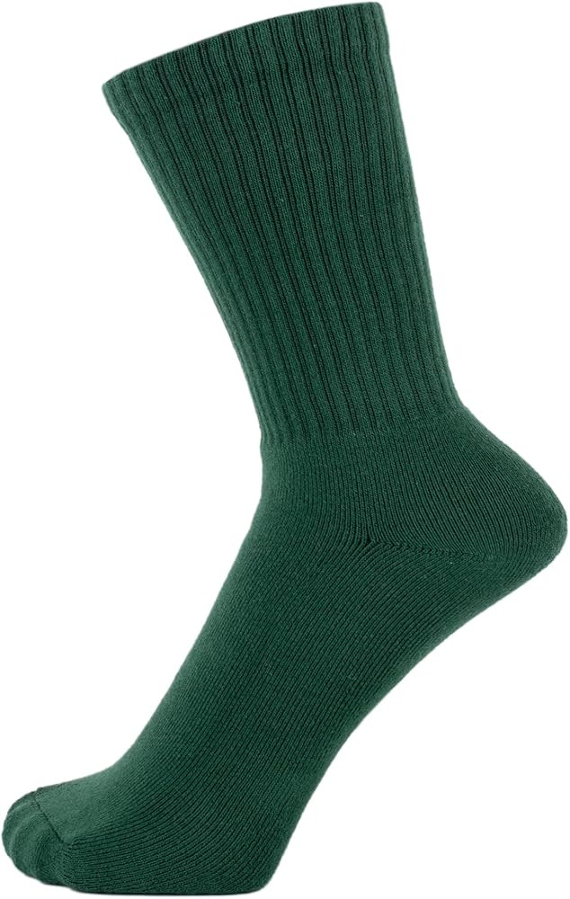 ZAKIRA Finest Combed Cotton Terry Lined Athletic Sports Crew Socks for Men, Women | Amazon (US)