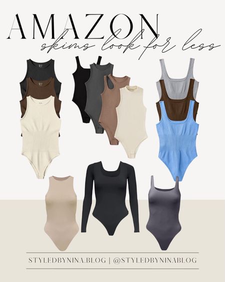 Amazon skims look for less - amazon dupes - amazon bodysuits - shapewear - shape wear - amazon outfits for winter 


#LTKsalealert #LTKfindsunder50 #LTKMostLoved